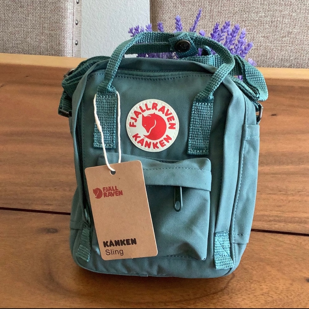 - Fjallraven Kanken Sling— Frost Green